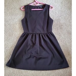 Black Fit and Flare Dress